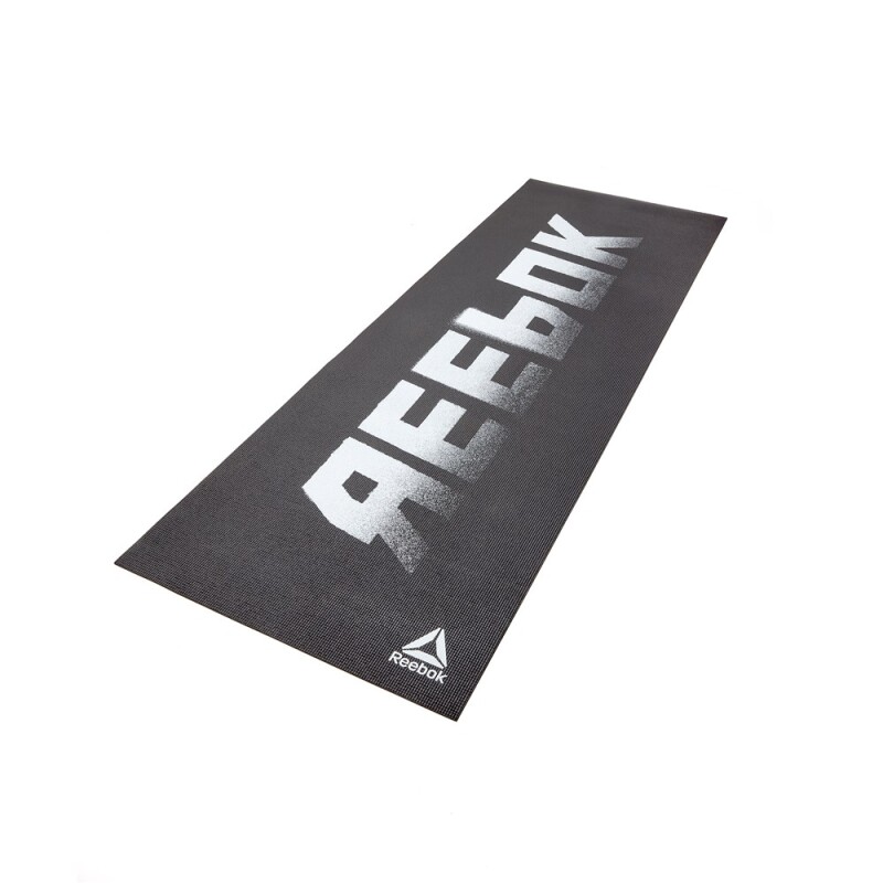 Colchoneta Yoga Mat 4mm Negra Reebok Negro
