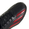 Championes Adidas Fútbol Deportivo II de Niños - HP2512 Negro-rojo