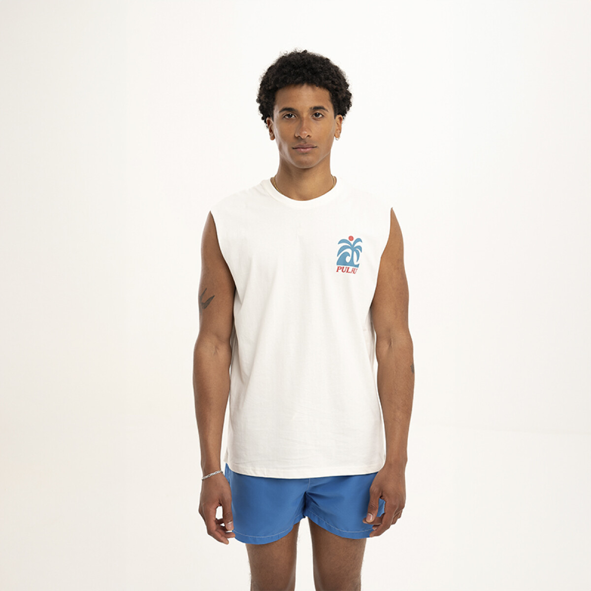 Musculosa Pulau Indo - Blanco 