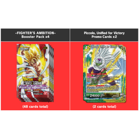 Dragon Ball Super Premium Pack Set: Fighters Ambition [Inglés] Dragon Ball Super Premium Pack Set: Fighters Ambition [Inglés]