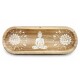 PORTAINCIENSO PLATO DE MADERA Buda