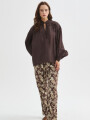 Blusa Nalia Chocolate