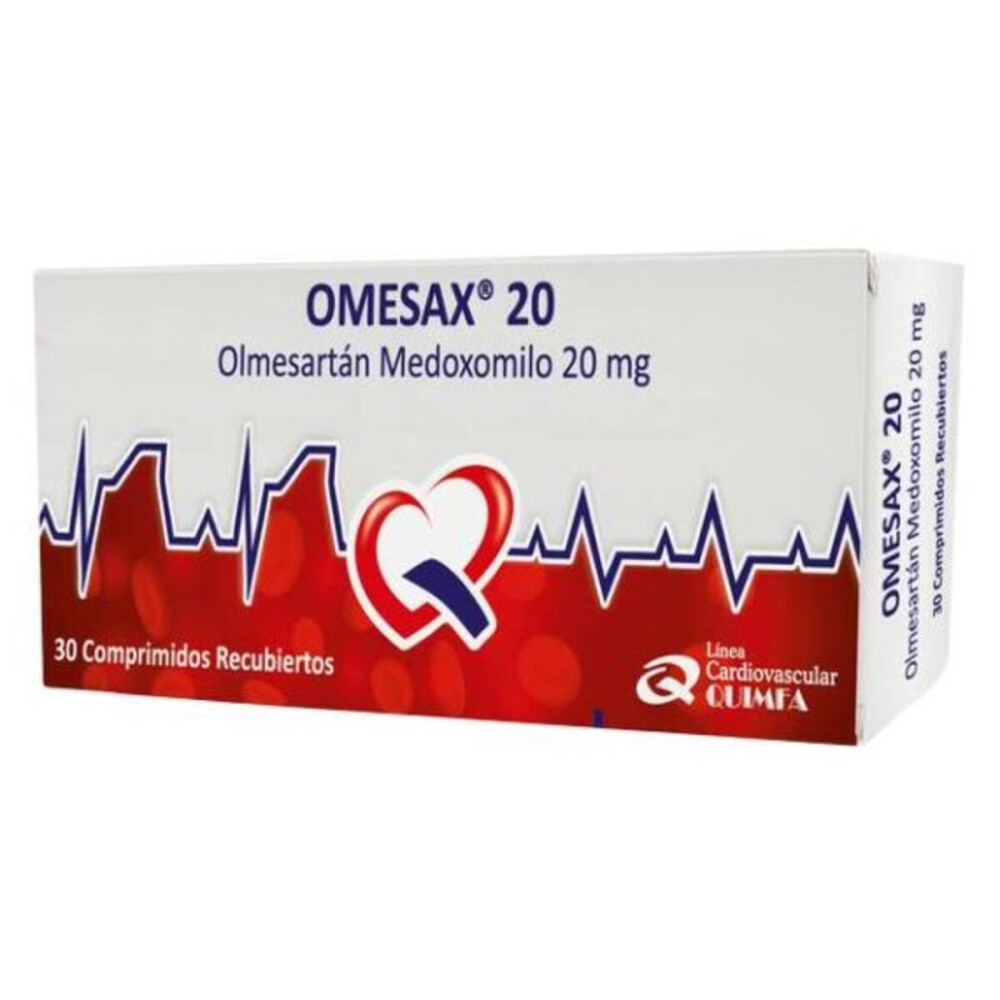 OMESAX 20 MG. CJ X 30 COMP. REC. única