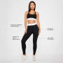 Leggings On-The-Go Power Hold High-Waisted Mujer Black/classic White