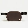 Riñonera Keep en nylon Chocolate