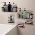 Set x5 Estante Organizador Baño Accesorios Con Adhesivos IMBACK Color Negro Set x5 Estante Organizador Baño Accesorios Con Adhesivos IMBACK Color Negro