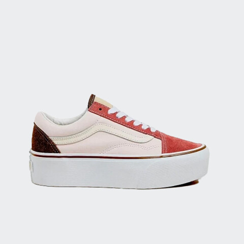 Championes Vans Old Skool Stackform Rosado