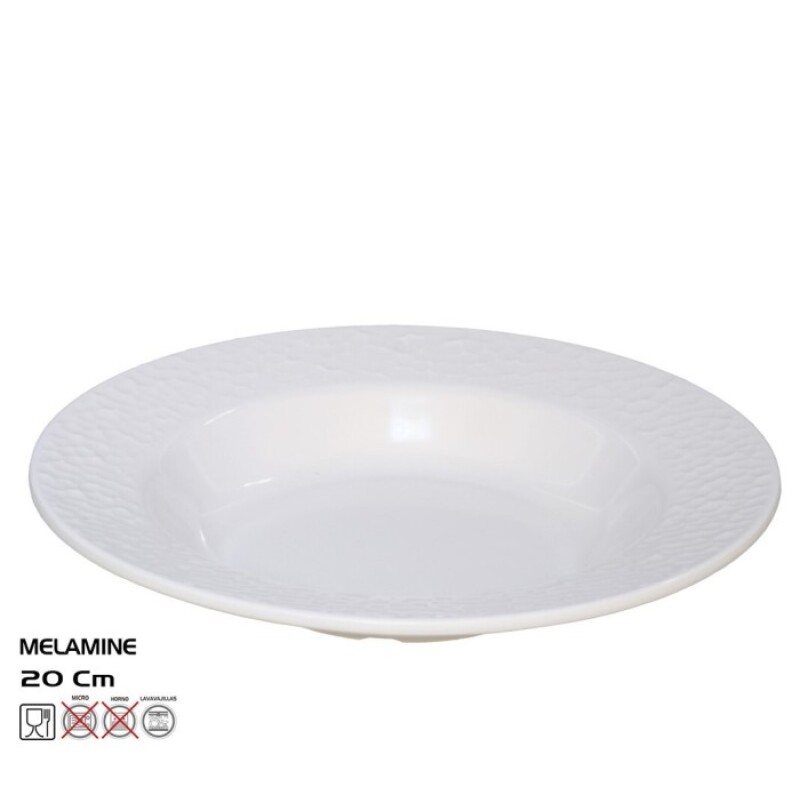 Plato Hondo 20Cm Diamond - Melamina PLATO HONDO 20CM DIAMOND - MELAMINA