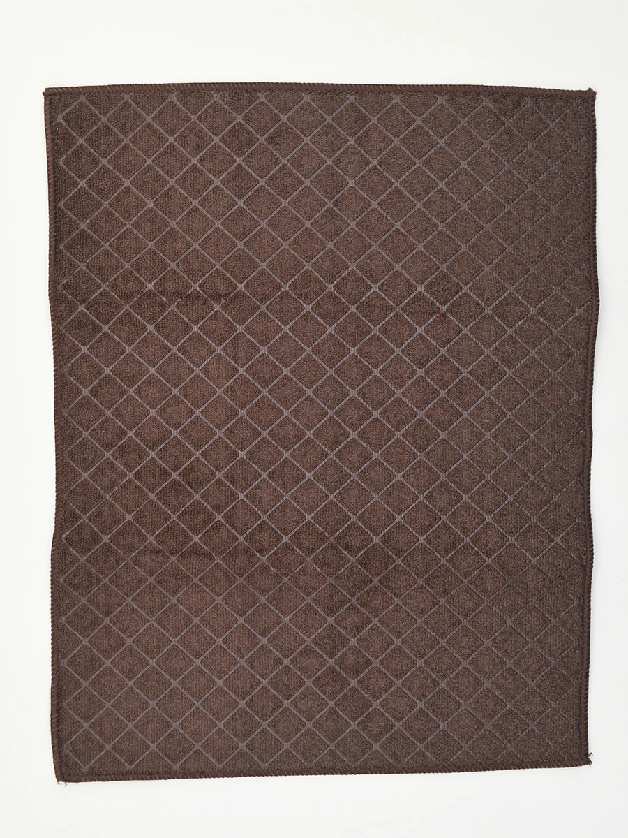 SECA PLATOS TEXTIL - MARRON 