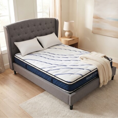 Sommier Queen HAMPTONS Scandium con Respaldo Sommier Queen HAMPTONS Scandium con Respaldo