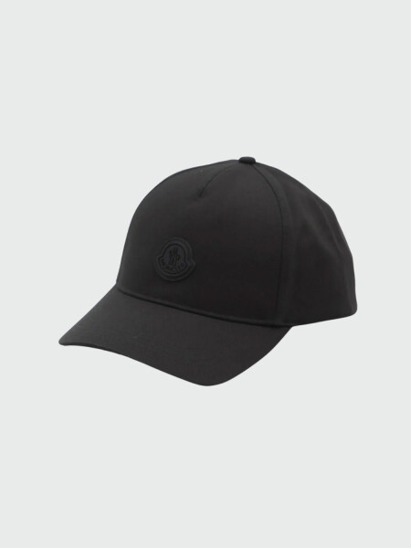 MONCLER - Gorra de Baseball Negro