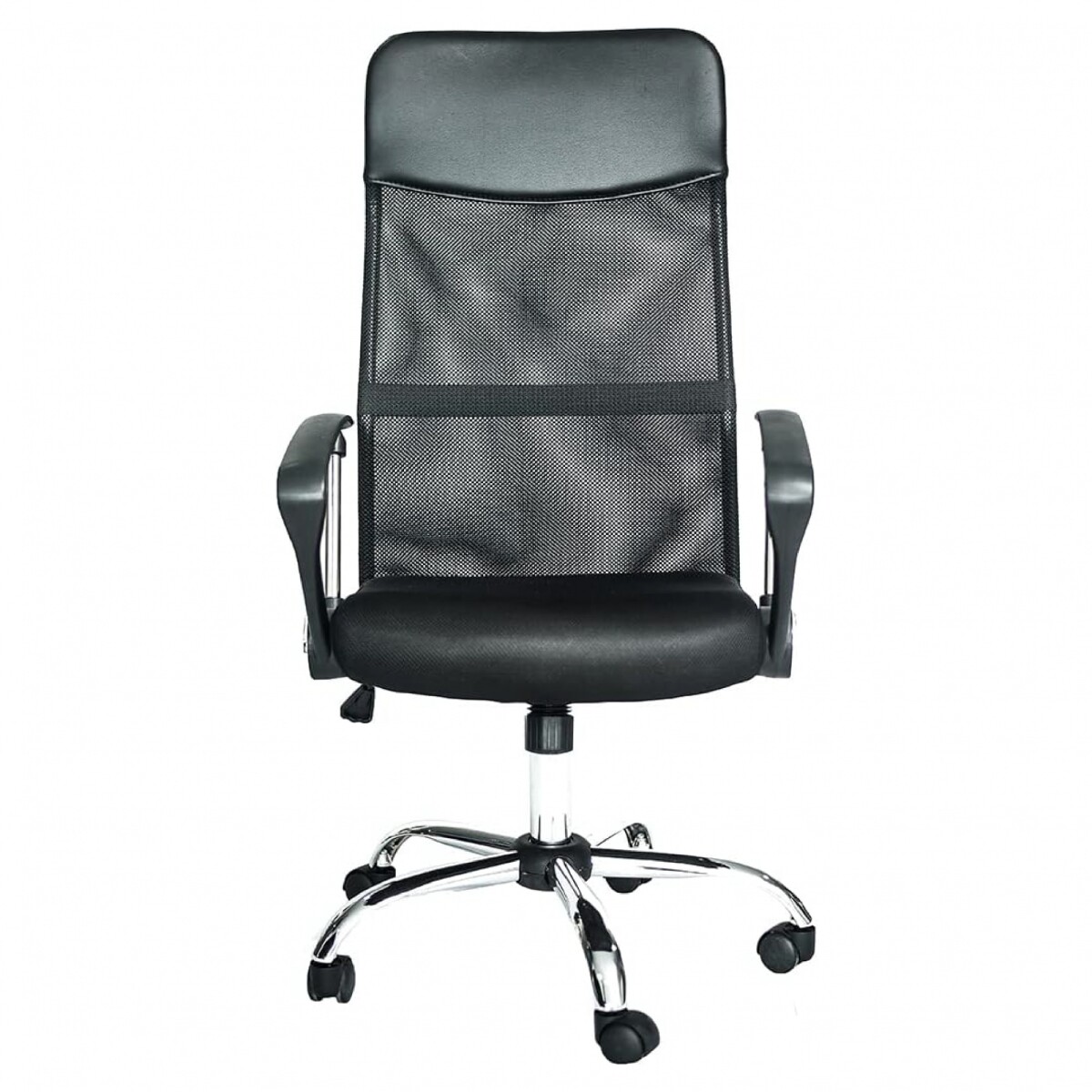 Silla De Escritorio Mallada - Negra 