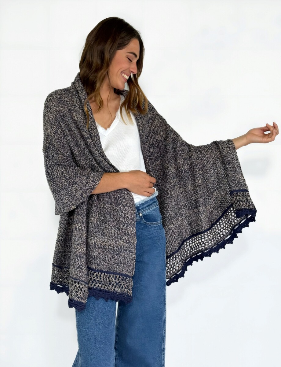 PASHMINA ASTRA - AZUL 