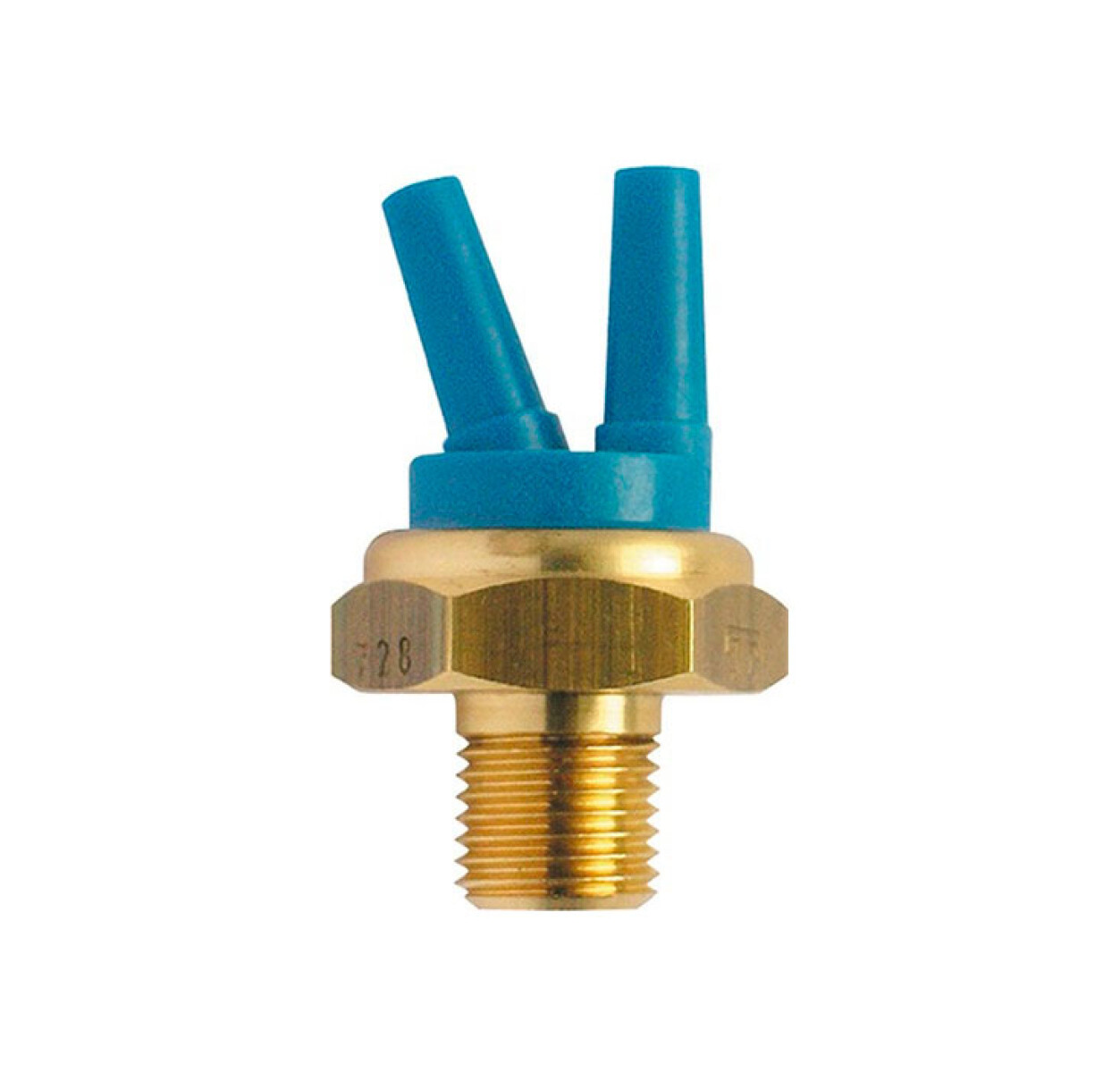 BULBO INTERRUPTOR FIAT TERMOVALVULA CARBURADOR AZUL 2 PICOS 10X1.25 MTE 