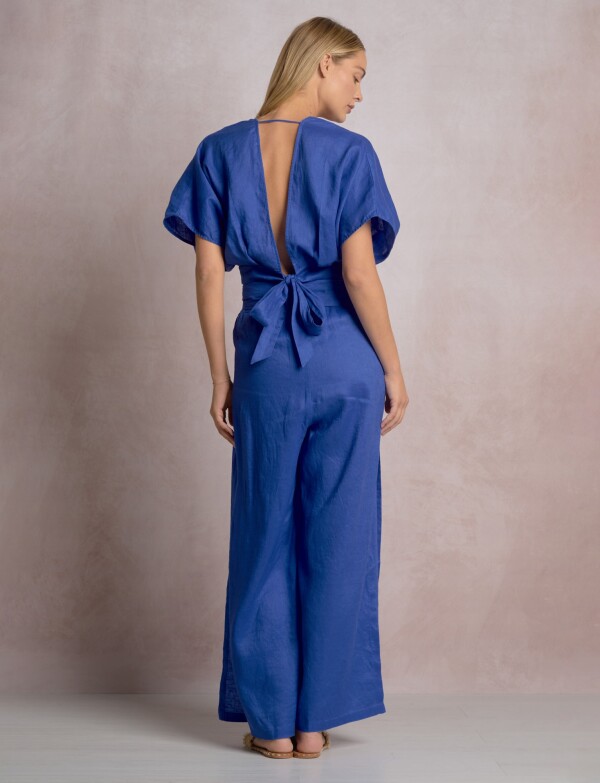 Blusa Lino Manga Kimono ROYAL