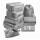 Set X8 Organizador De Viaje Valija Mochila Equipaje Gris