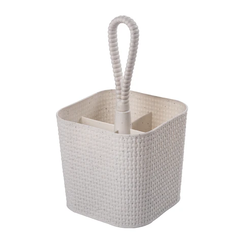 Organizador Cubiertos con 4 Reparticiones BEIGE
