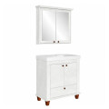 CONJUNTO DE BAÑO VALENCIA CRISTAL 80 CM / MUEBLE + BACHA + ESPEJO Conjunto De Baño Valencia Cristal 80 Cm / Mueble + Bacha + Espejo