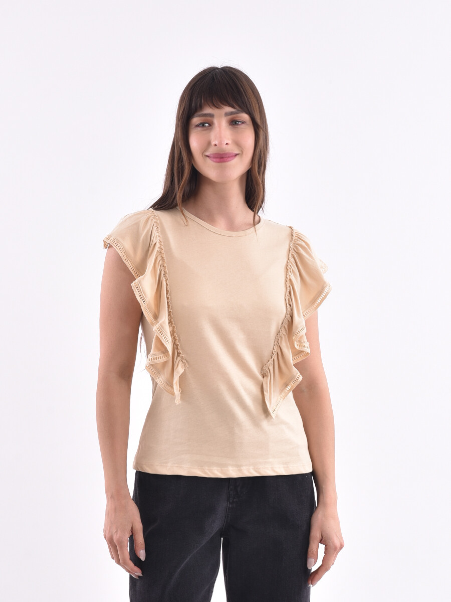 REMERA DEBORA - AMAR. PASTEL 
