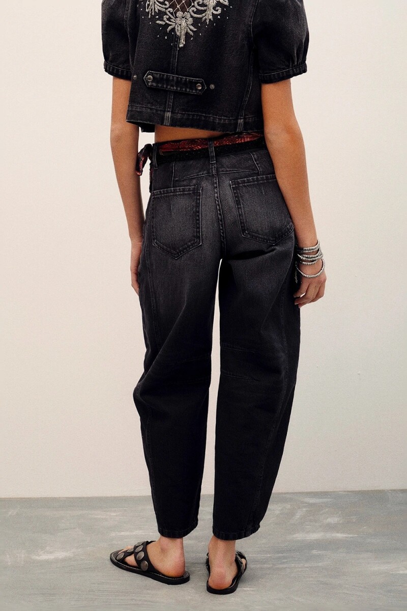 JEAN BARREL BLACK ROCK Negro