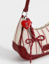 Bandoleras Bandolera Hobo Con Charm "campus Club" - Estampado Rayas