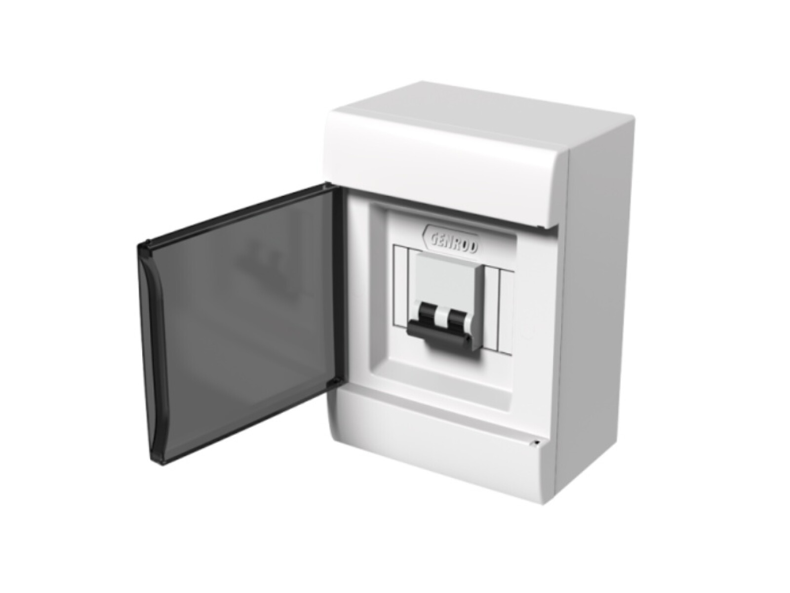 TABLERO ADO. PLAST. 4TM DIN PUERTA FUME GENROD 