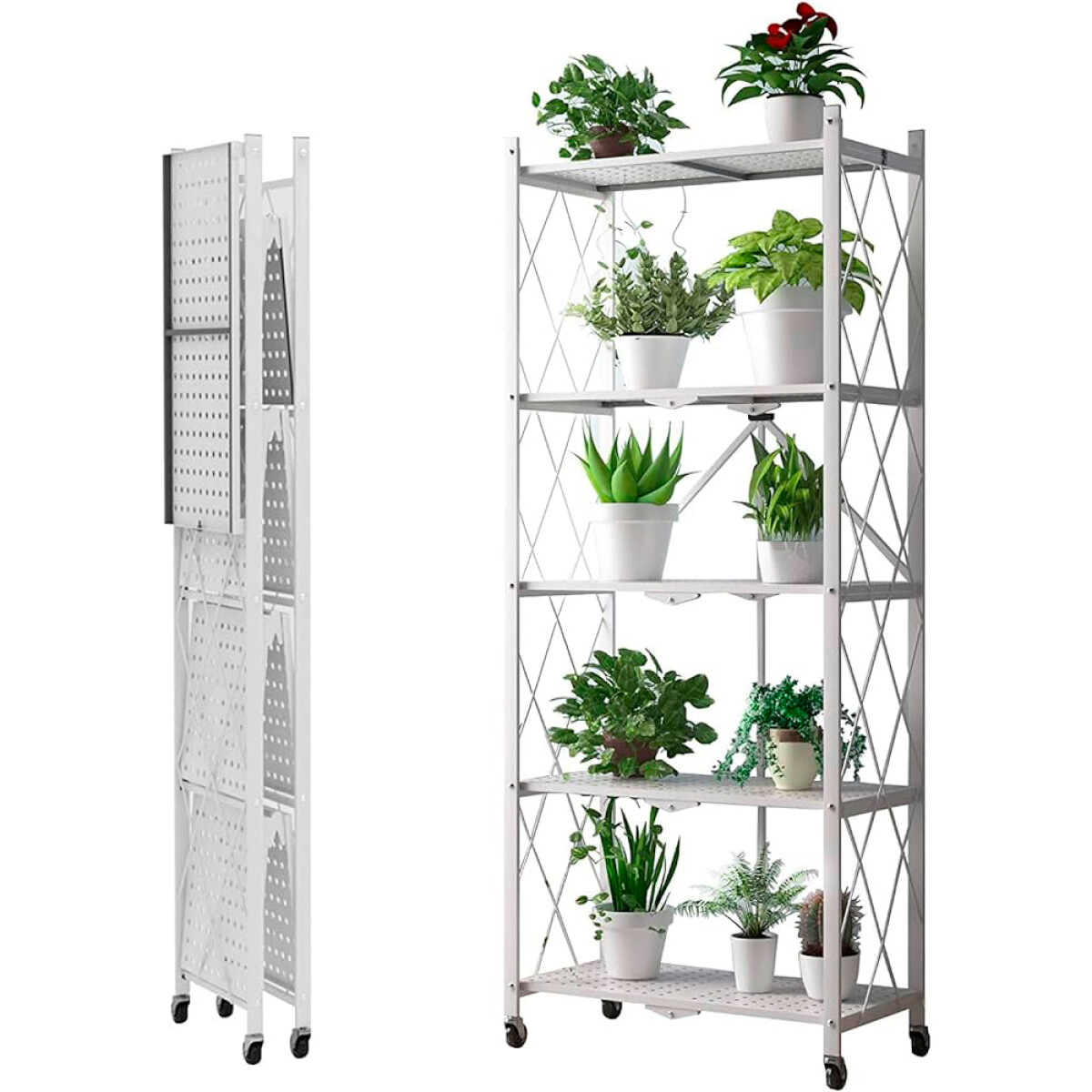 Repisa Organizador Metálica 821-4 Plegable 5 Estantes 