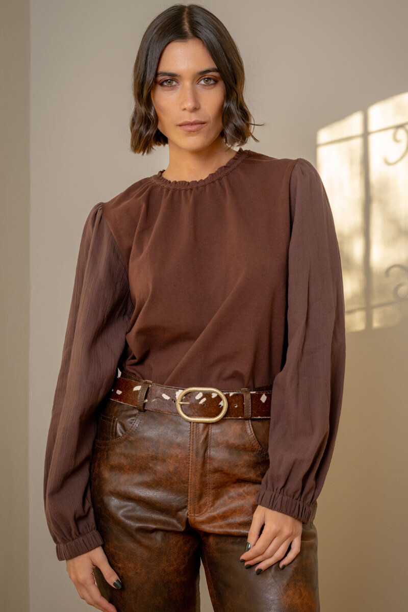 Remera cami Chocolate