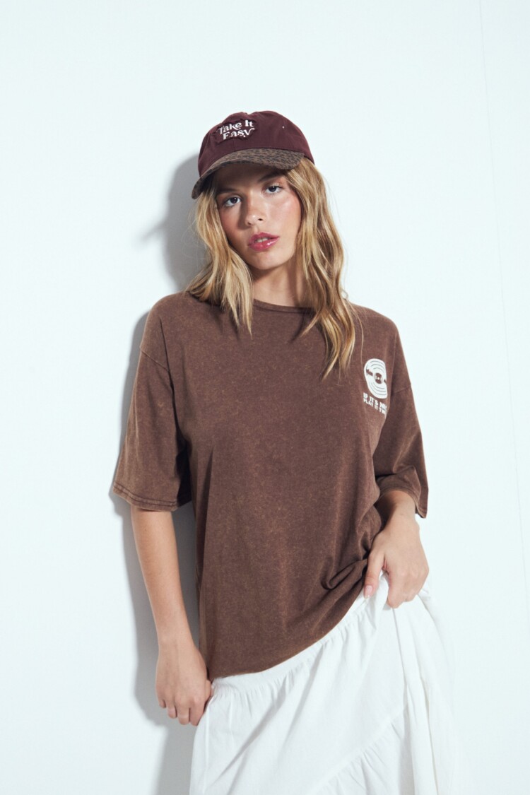 REMERA FRAXINUS Chocolate