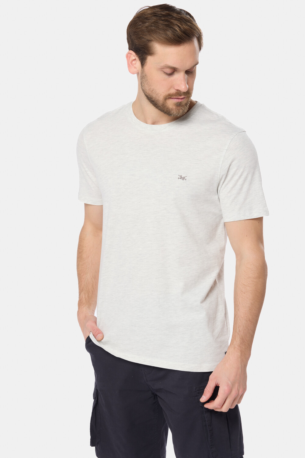 REMERA LISA Gris