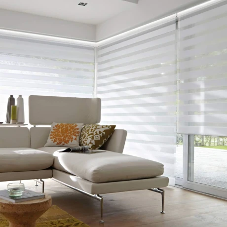 Cortina Roller Zebra Blanco Ancho 1.5M x Alto 2M Cortina Roller Zebra Blanco Ancho 1.5M x Alto 2M