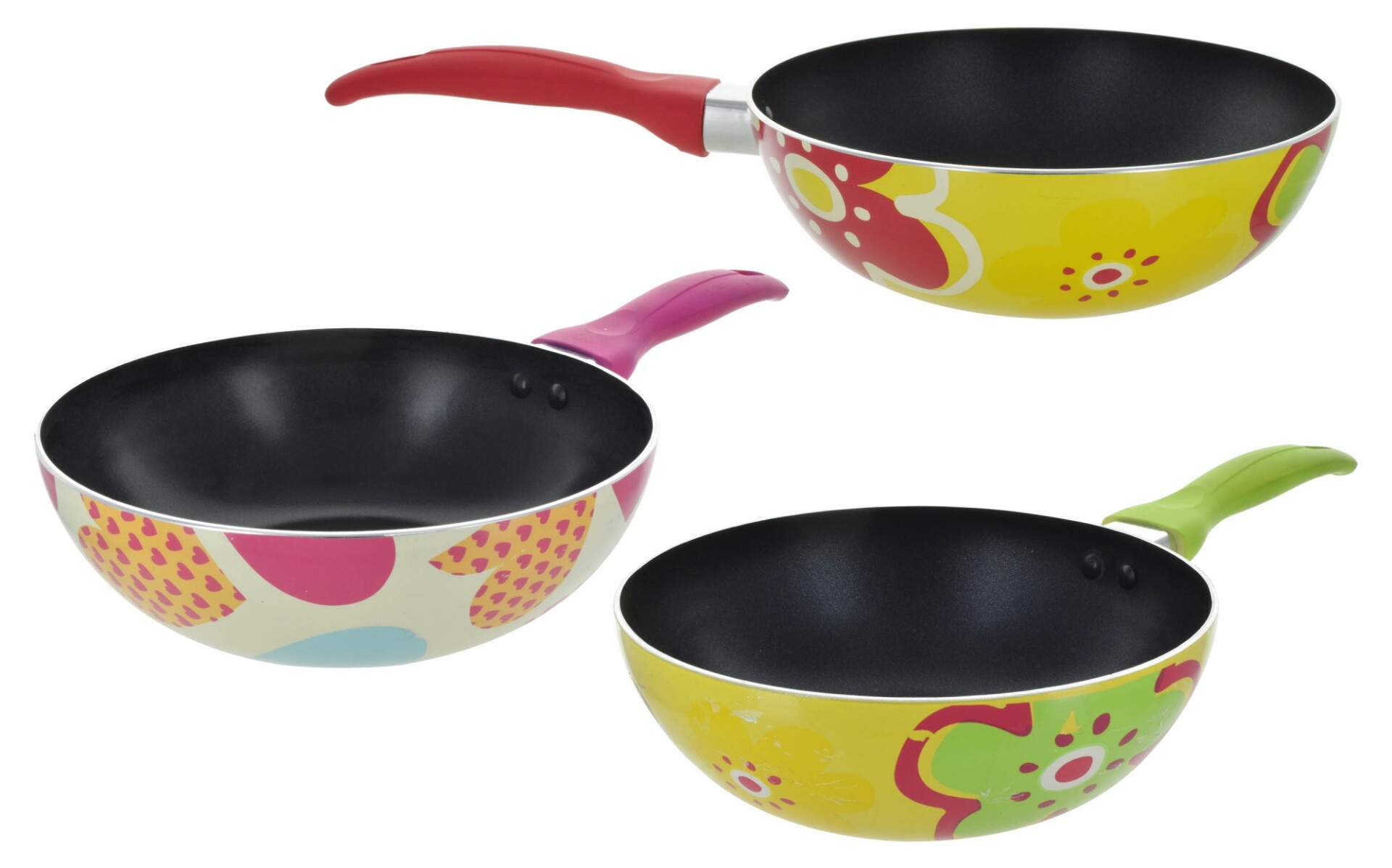 SARTEN HONDO TEFLON MANGO SILICONA 