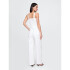 SL BUTTON FRONT JUMPSUIT - OPTIC WHITE OPTIC WHITE