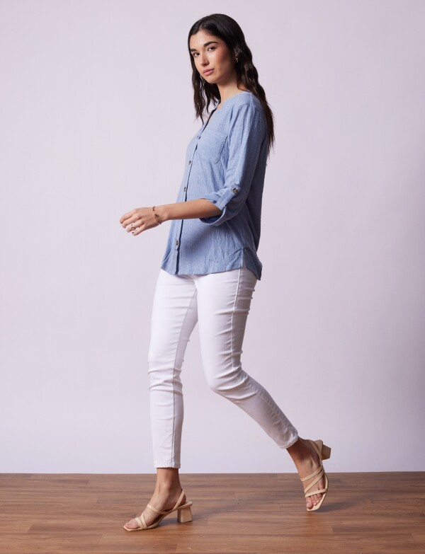 Blusa Botones CELESTE