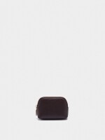 Monedero Liso marron
