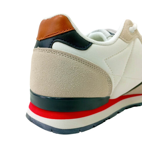 Calzado Championes OceanPacific Hombre Urbano Casual Blanco/Gris