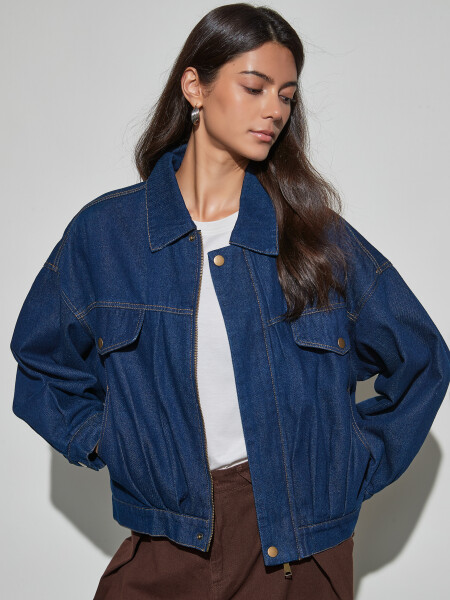 CAMPERA OSERA AZUL OSCURO
