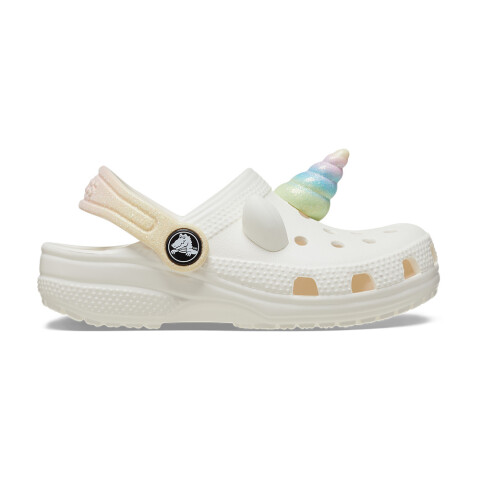 Classic I AM Rainbow Unicorn Clog T - Niños Chalk