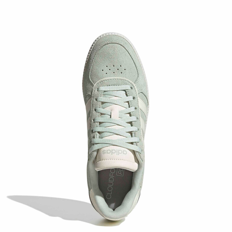 Championes de Mujer Adidas Breaknet Sleek Verde - Blanco