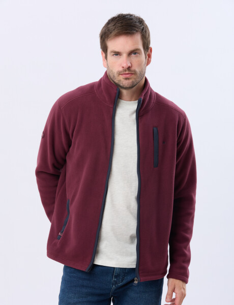 CAMPERA POLAR DE ABRIGO Bordo