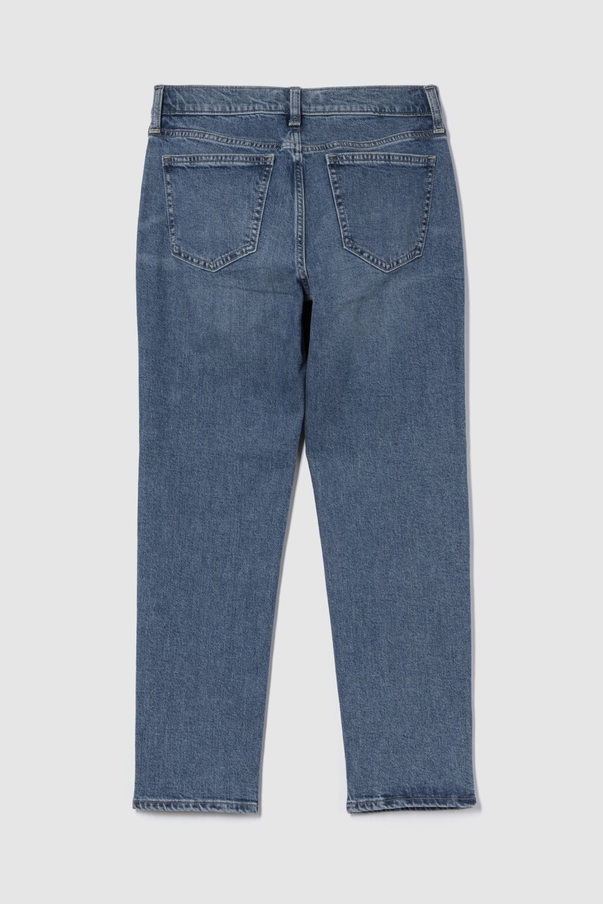 Jean Girlfriend Mujer Medium Wash