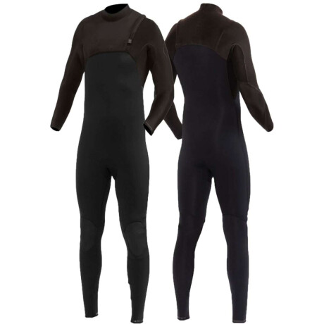 Traje Vissla High Seas II 43 Full Zip Free Negro