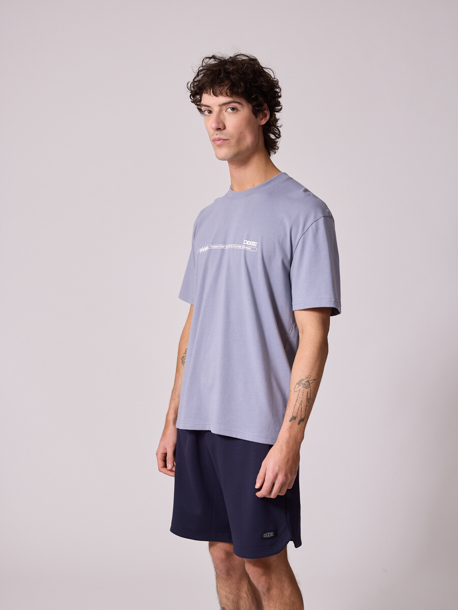 T-SHIRT CASIN DIXIE Gris Claro