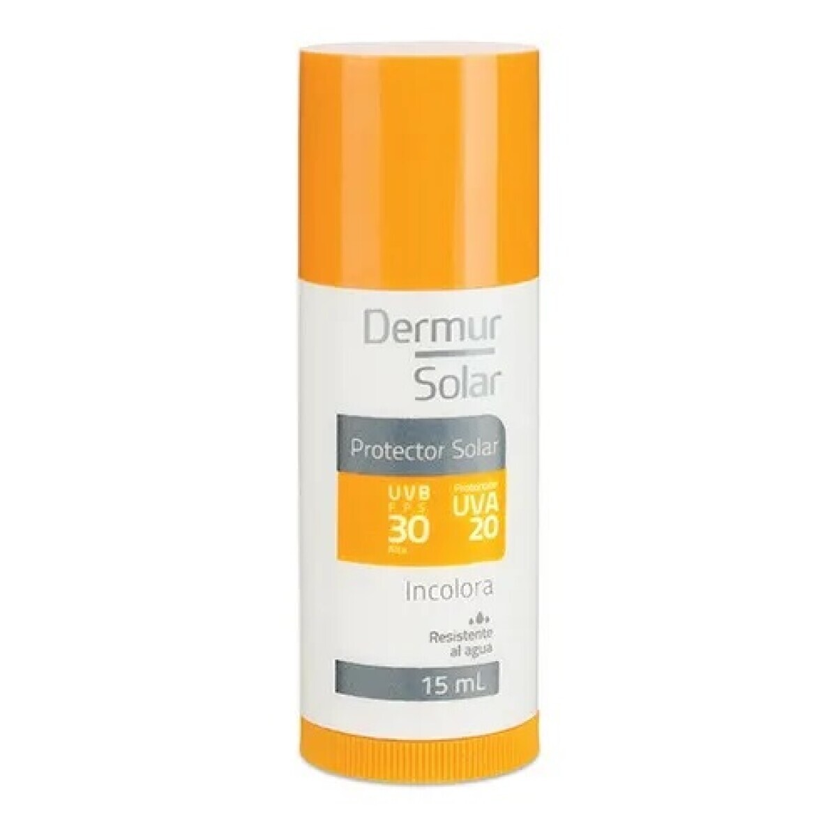 Dermur Protector Solar Barra Incolora Spf30 15ml – Bloqueador Solar Compacto 