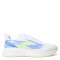 Championes de Hombre Umbro Pointed Blanco - Azul Royal - Verde Lima