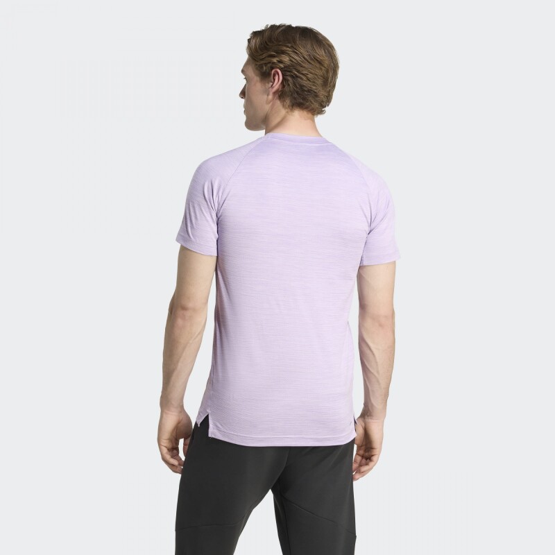 Remera Adidas GYM+ Violeta