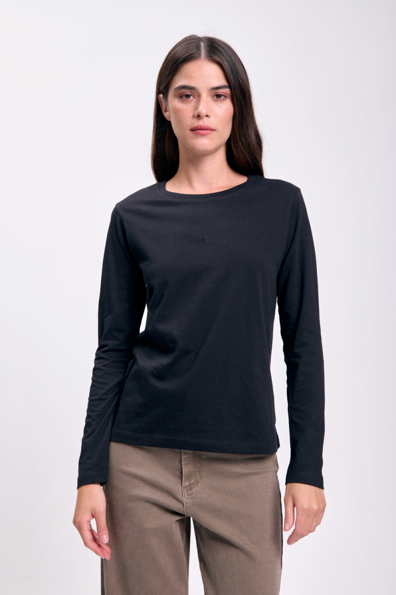 Remera básica Negra