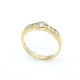 Anillo en oro 18k amarillo y brillantes Anillo en oro 18k amarillo y brillantes