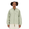 Campera New Balance Iconic Collegiate de Mujer - WJ41508OVN Verde Claro