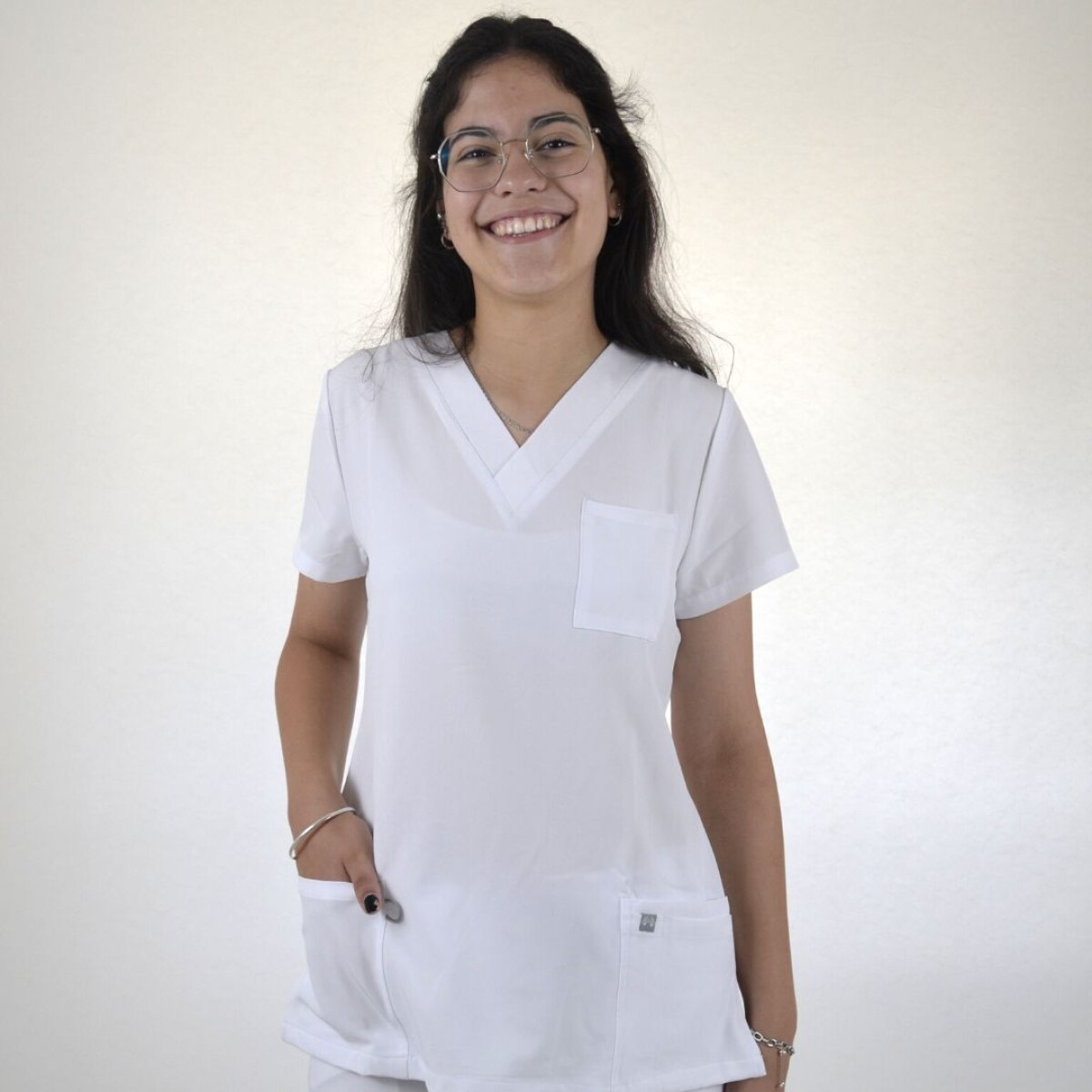 Casaca dama ARGON Elastizado - Blanco 
